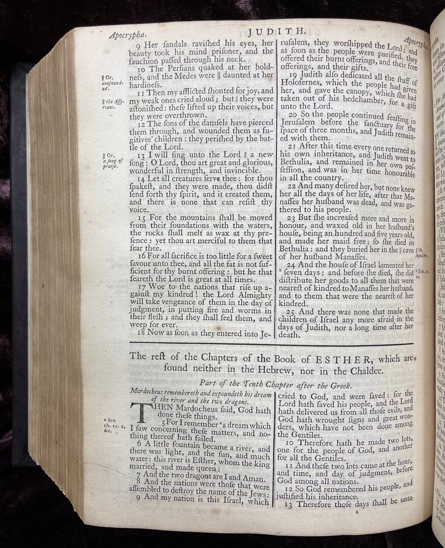 1769 Quarto First Edition King James Bible Printed In Oxford University And Edited By Dr. Benjamin Blayney-Bound With The Book Of Common Prayer And Concordance