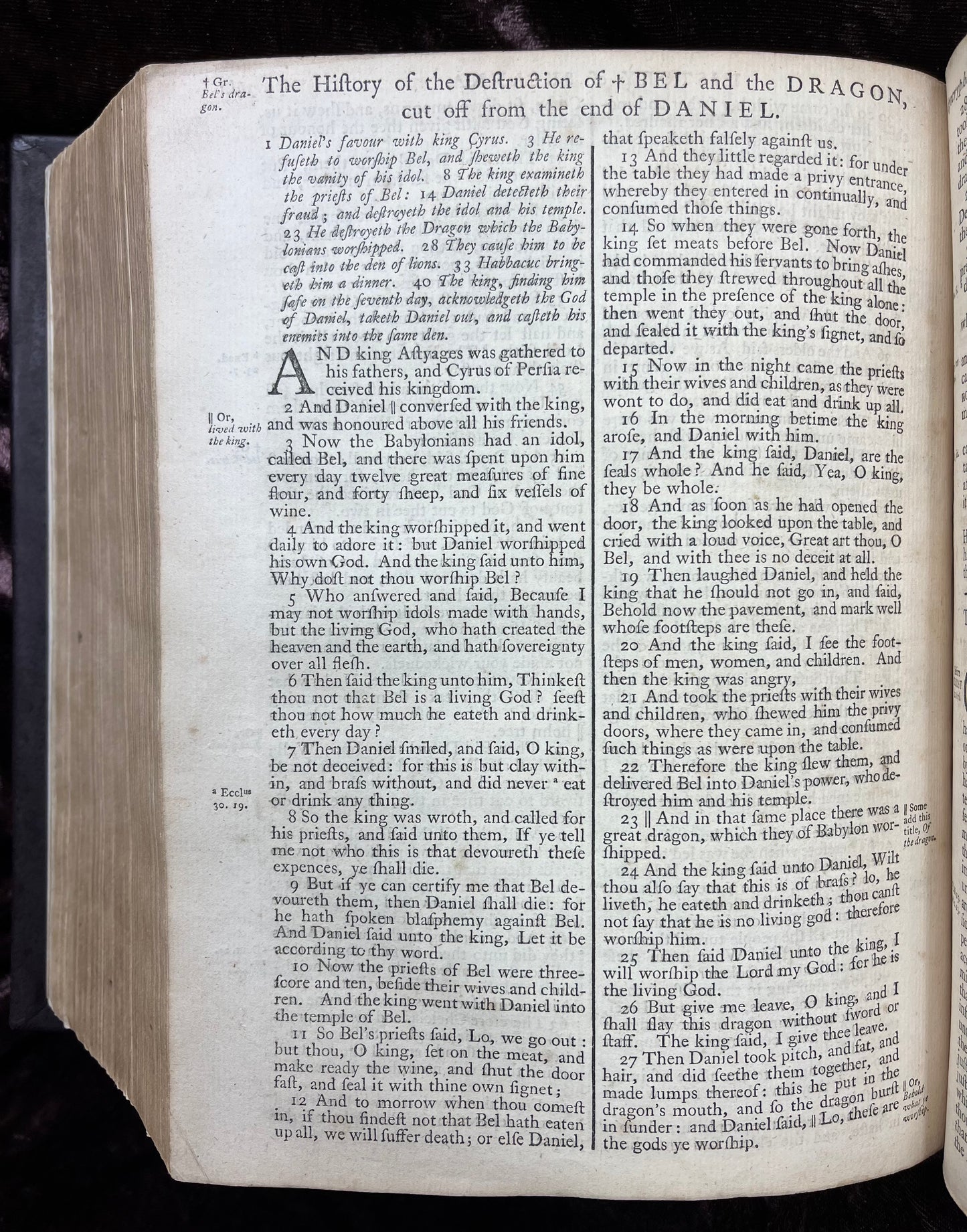 1769 Quarto First Edition King James Bible Printed In Oxford University And Edited By Dr. Benjamin Blayney-Bound With The Book Of Common Prayer And Concordance