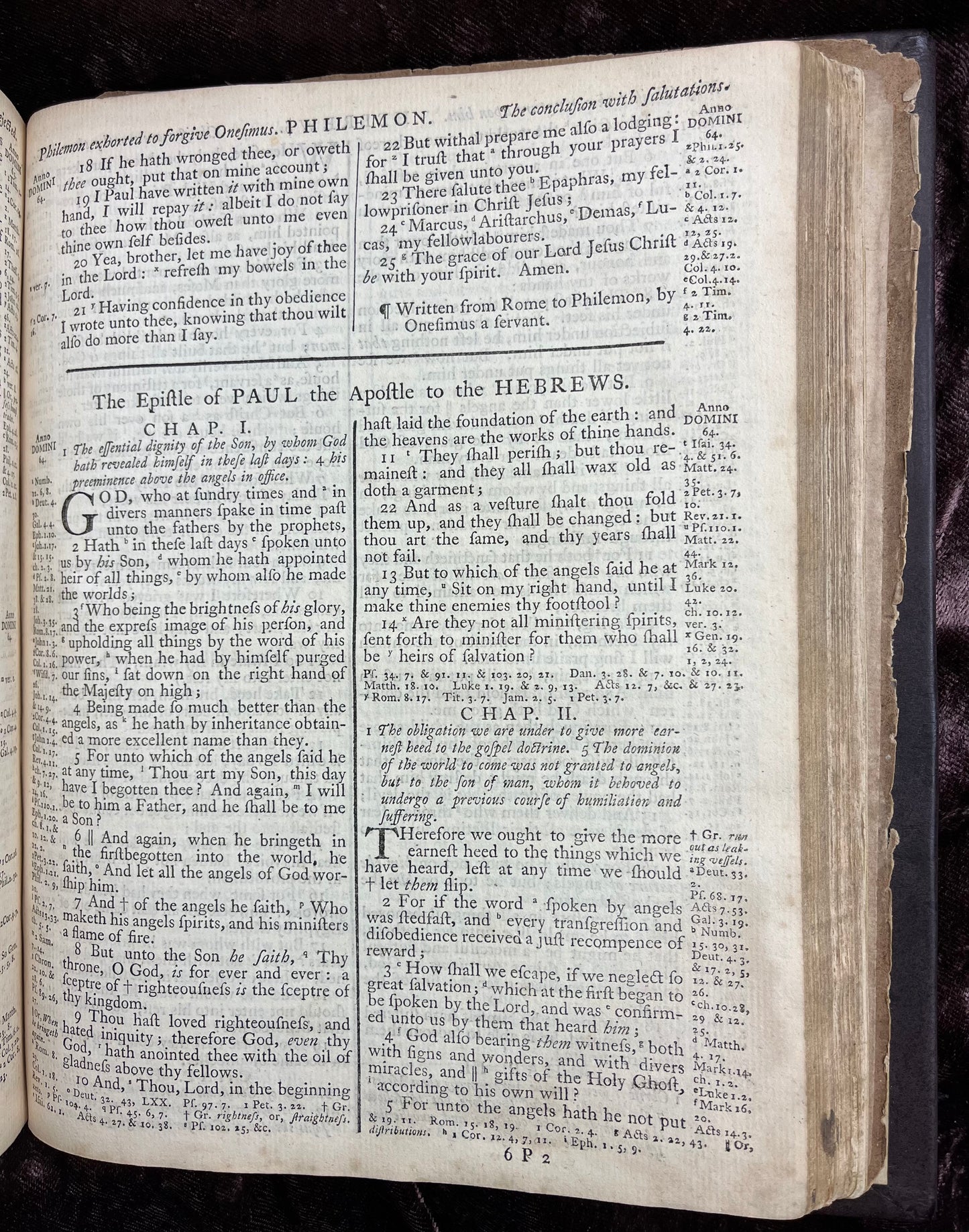 1769 Quarto First Edition King James Bible Printed In Oxford University And Edited By Dr. Benjamin Blayney-Bound With The Book Of Common Prayer And Concordance