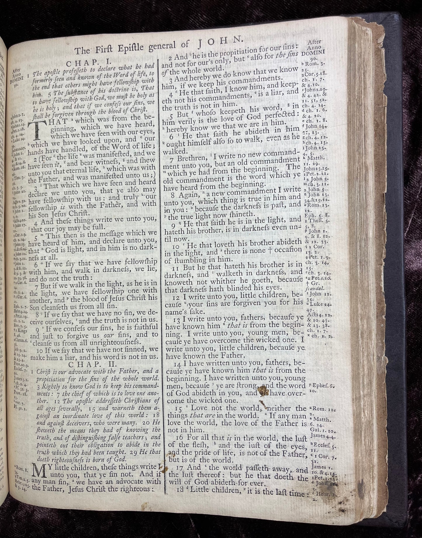 1769 Quarto First Edition King James Bible Printed In Oxford University And Edited By Dr. Benjamin Blayney-Bound With The Book Of Common Prayer And Concordance