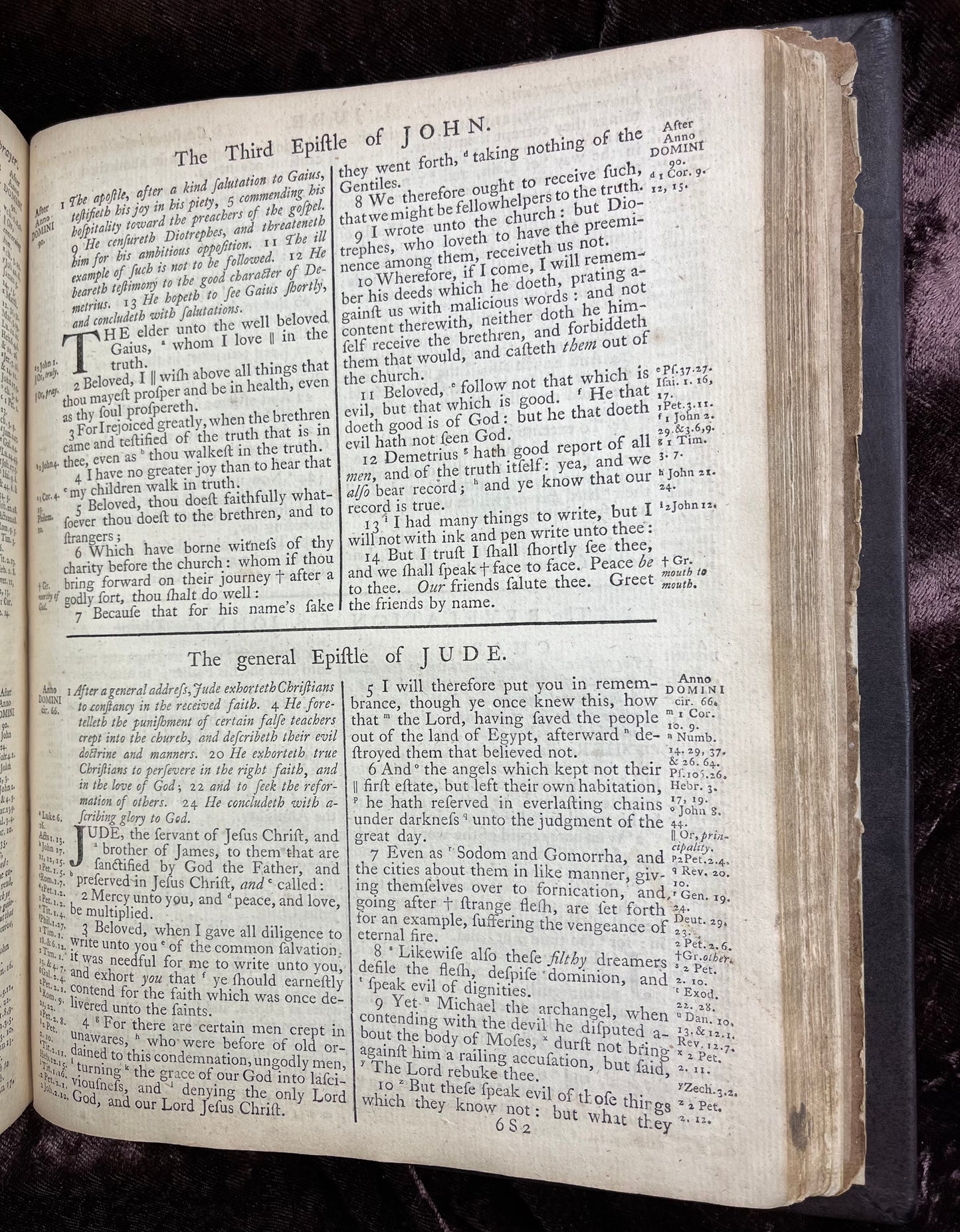 1769 Quarto First Edition King James Bible Printed In Oxford University And Edited By Dr. Benjamin Blayney-Bound With The Book Of Common Prayer And Concordance