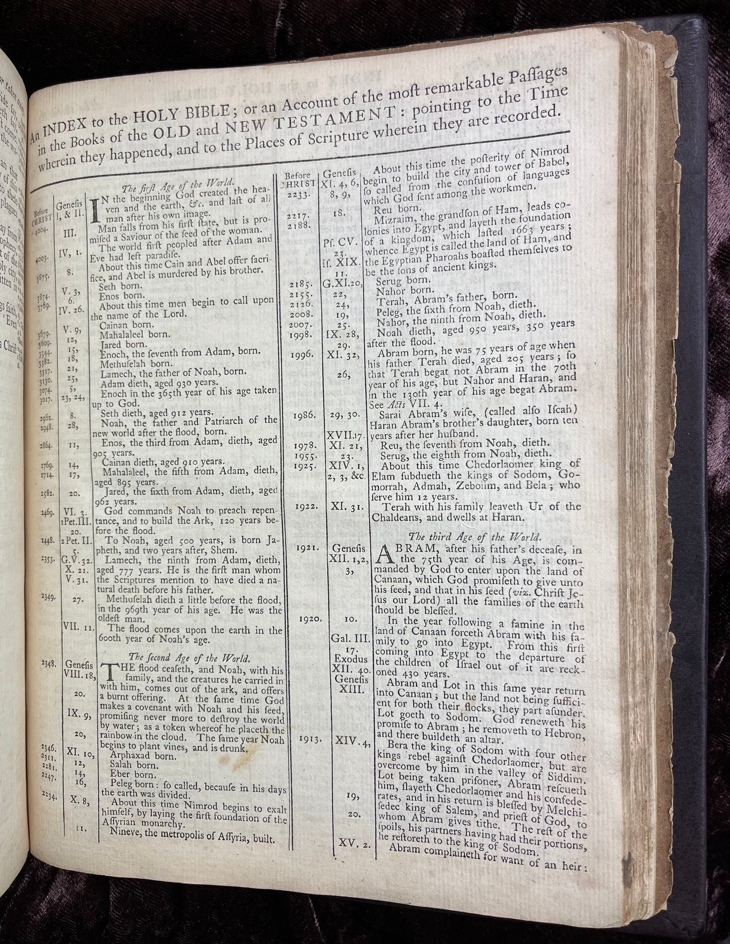 1769 Quarto First Edition King James Bible Printed In Oxford University And Edited By Dr. Benjamin Blayney-Bound With The Book Of Common Prayer And Concordance