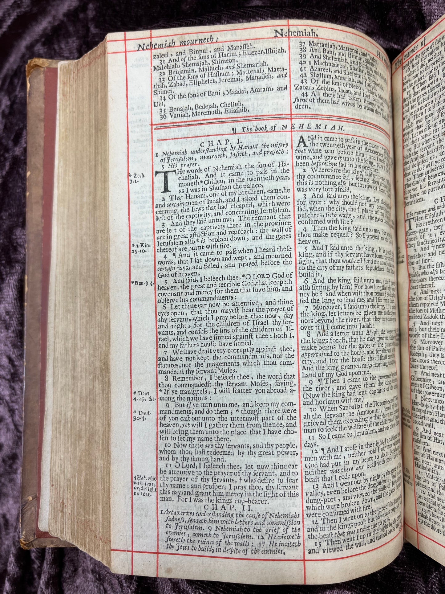 1660 Octavo King James Bible Printed By Henry Hills And John Field Which Marked The Restoration Period-Bound With 144 Extra Illustrations