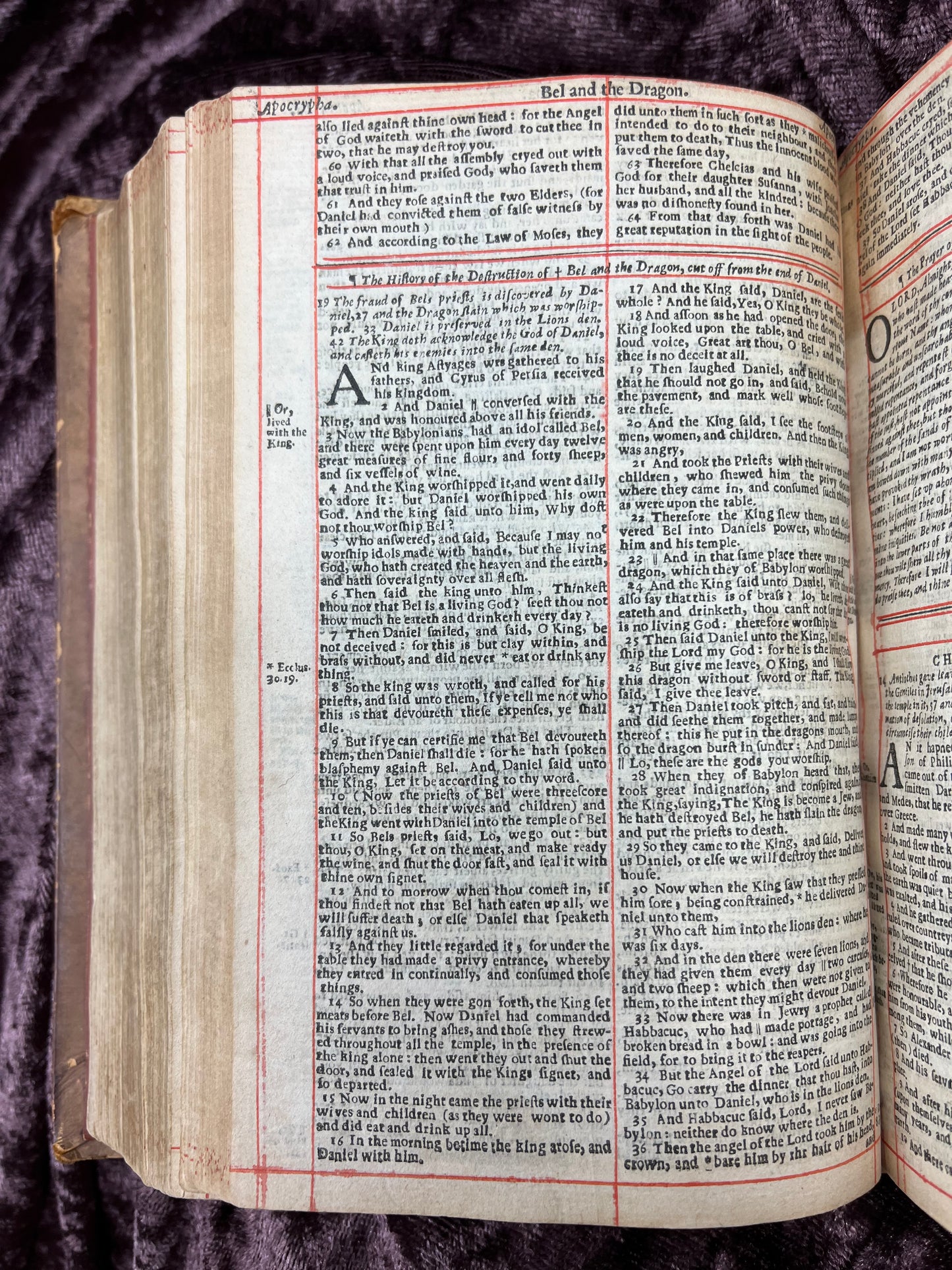 1660 Octavo King James Bible Printed By Henry Hills And John Field Which Marked The Restoration Period-Bound With 144 Extra Illustrations