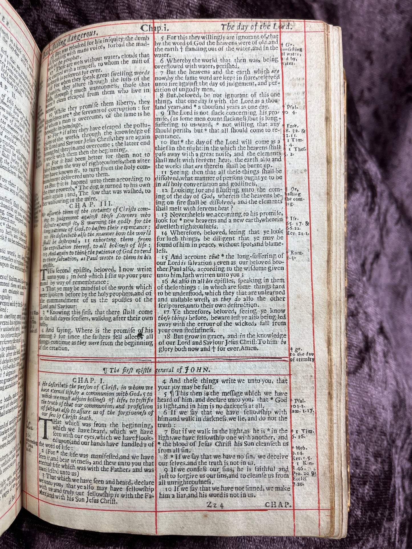 1660 Octavo King James Bible Printed By Henry Hills And John Field Which Marked The Restoration Period-Bound With 144 Extra Illustrations