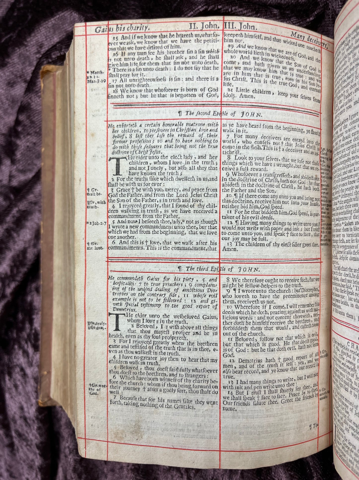 1660 Octavo King James Bible Printed By Henry Hills And John Field Which Marked The Restoration Period-Bound With 144 Extra Illustrations