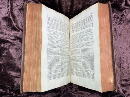 1752 Folio First Edition Greek New Testament With Robert Estiennes Text, Wettsteins Criticism, and a Syriac Version of Saint Clements Epistles